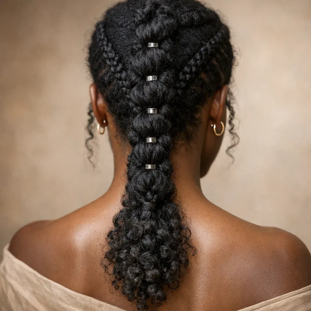 Une Tresse façon guerrière donne un style Viking moderne