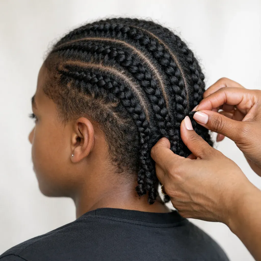 La tresse collée garçon se décline en 11 styles à porter