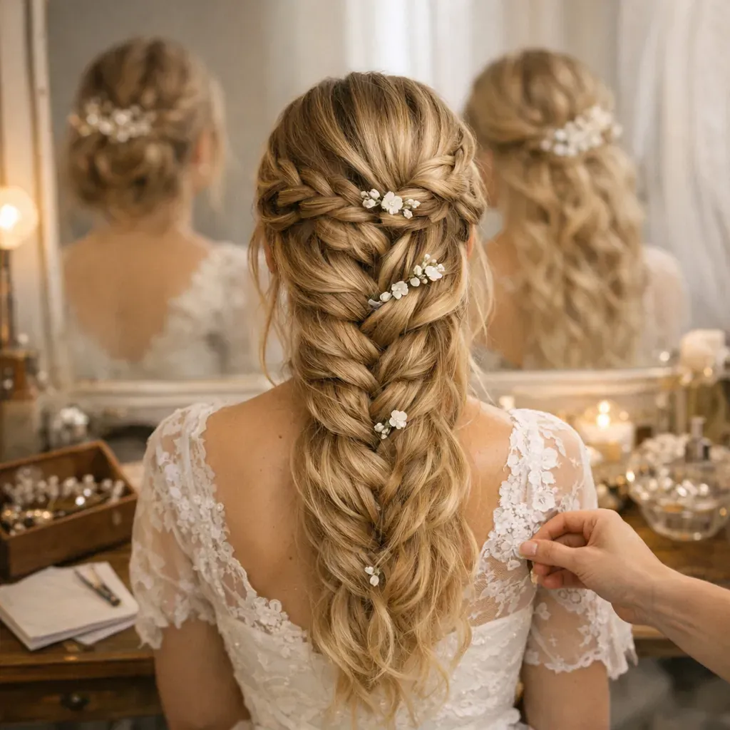 Prix d’une coiffure de mariage tressée : comparatif des options
