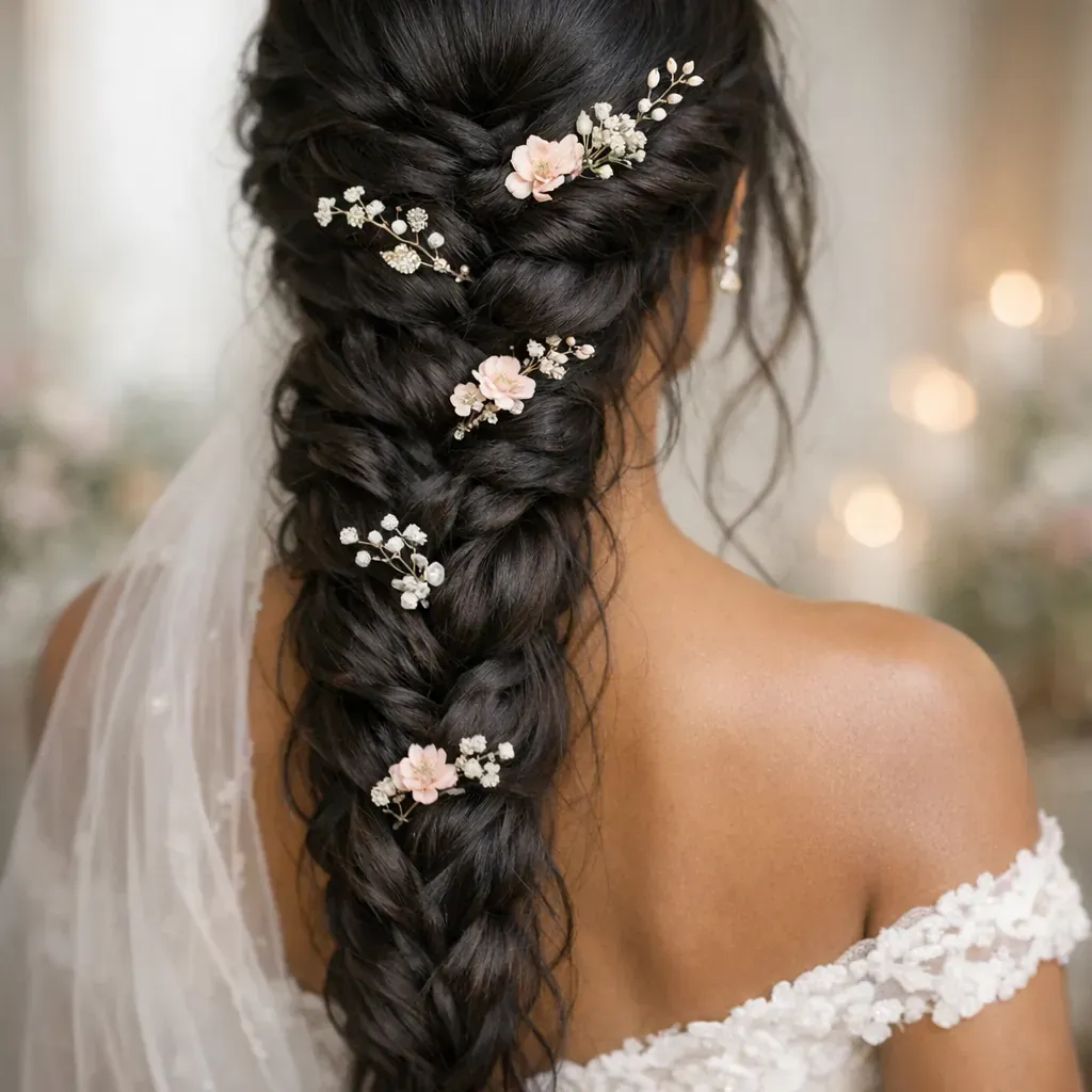 Quelle tresse de mariage choisir pour des cheveux longs ?