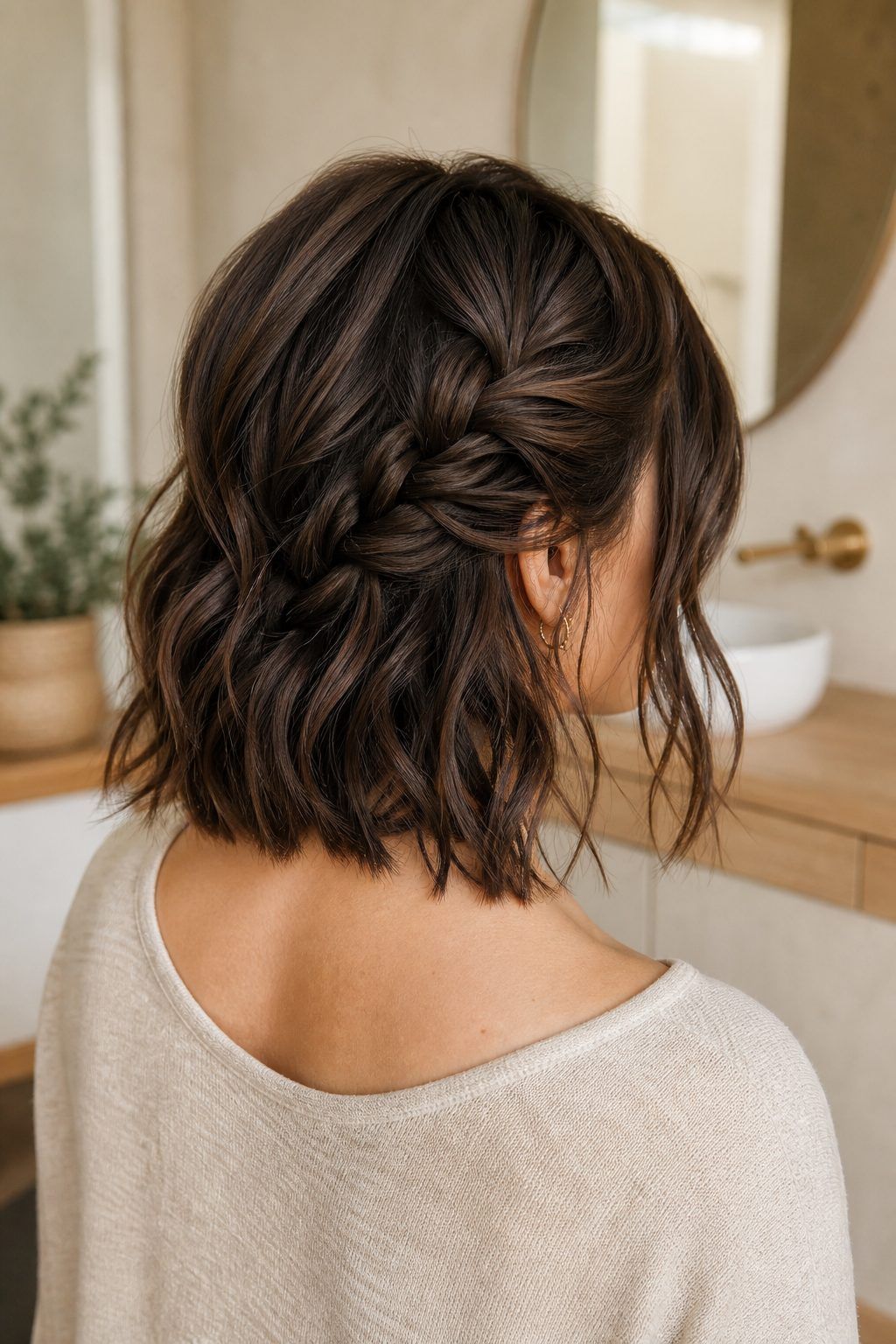 Tresse sur le côté : adapter la coiffure aux cheveux courts, mi-longs et texturés