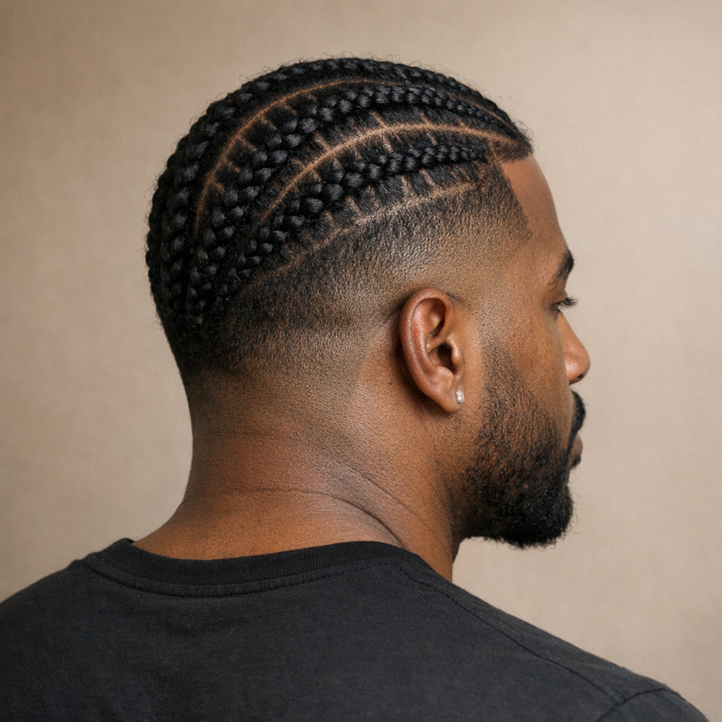 Les Tresses plaquées pour hommes : 11 idées stylées