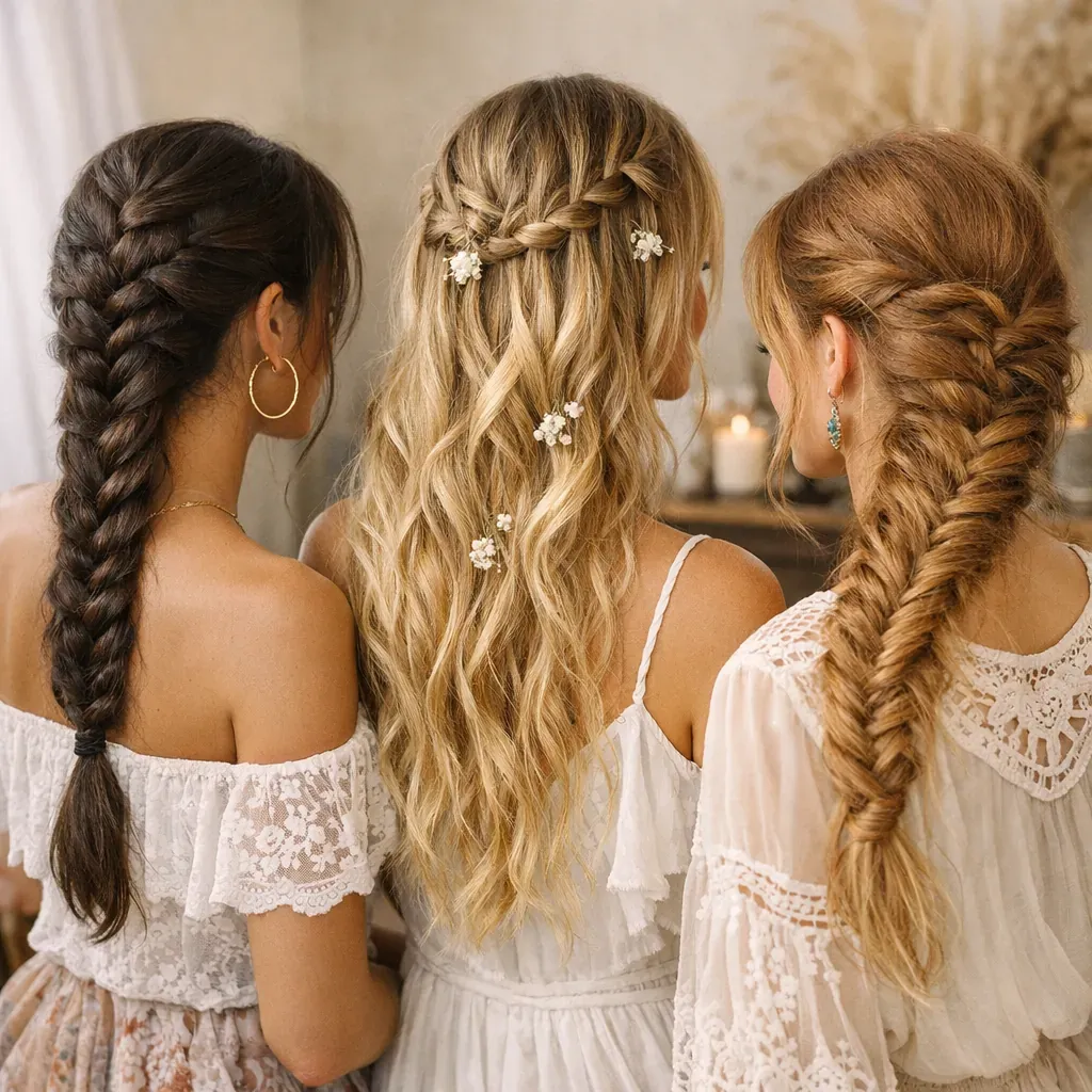 Tresse collée, cascade, épi de blé : quelles variantes bohèmes choisir ?