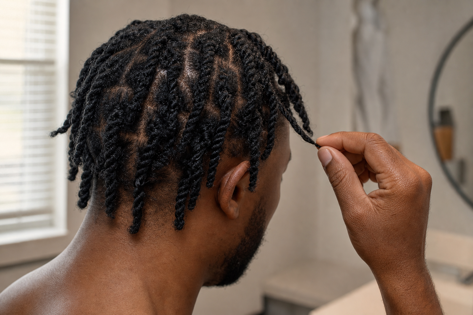 Une coiffure Twist Homme peut-elle se faire sans éponge ?