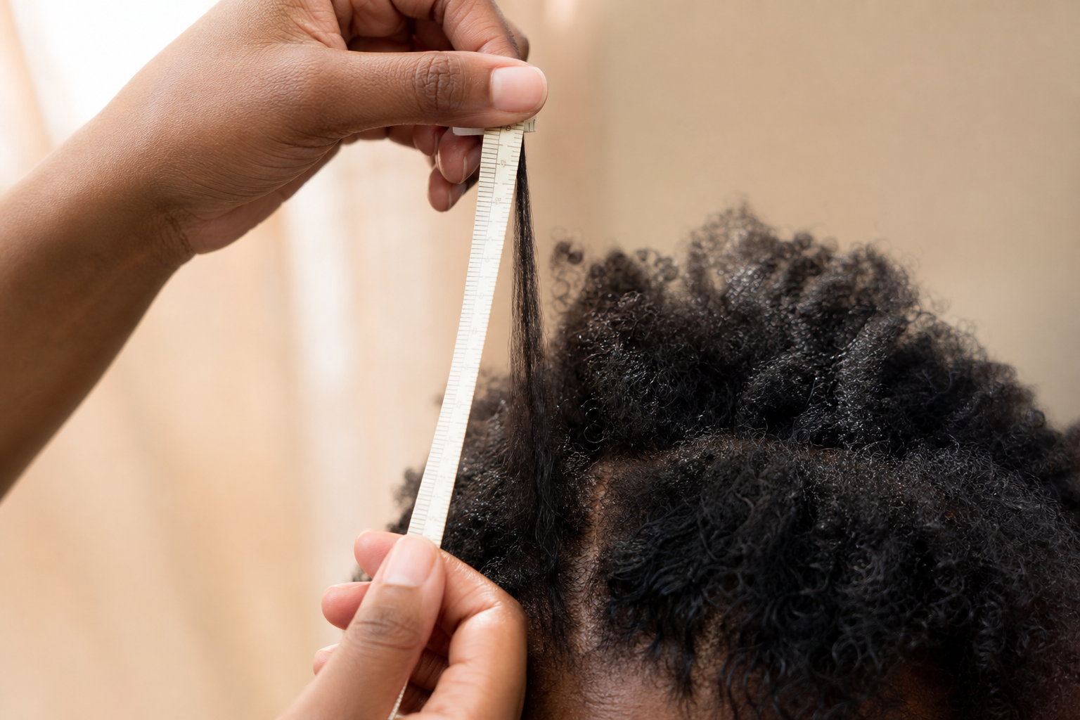 Pourquoi la vitesse de pousse des cheveux ne se voit pas toujours